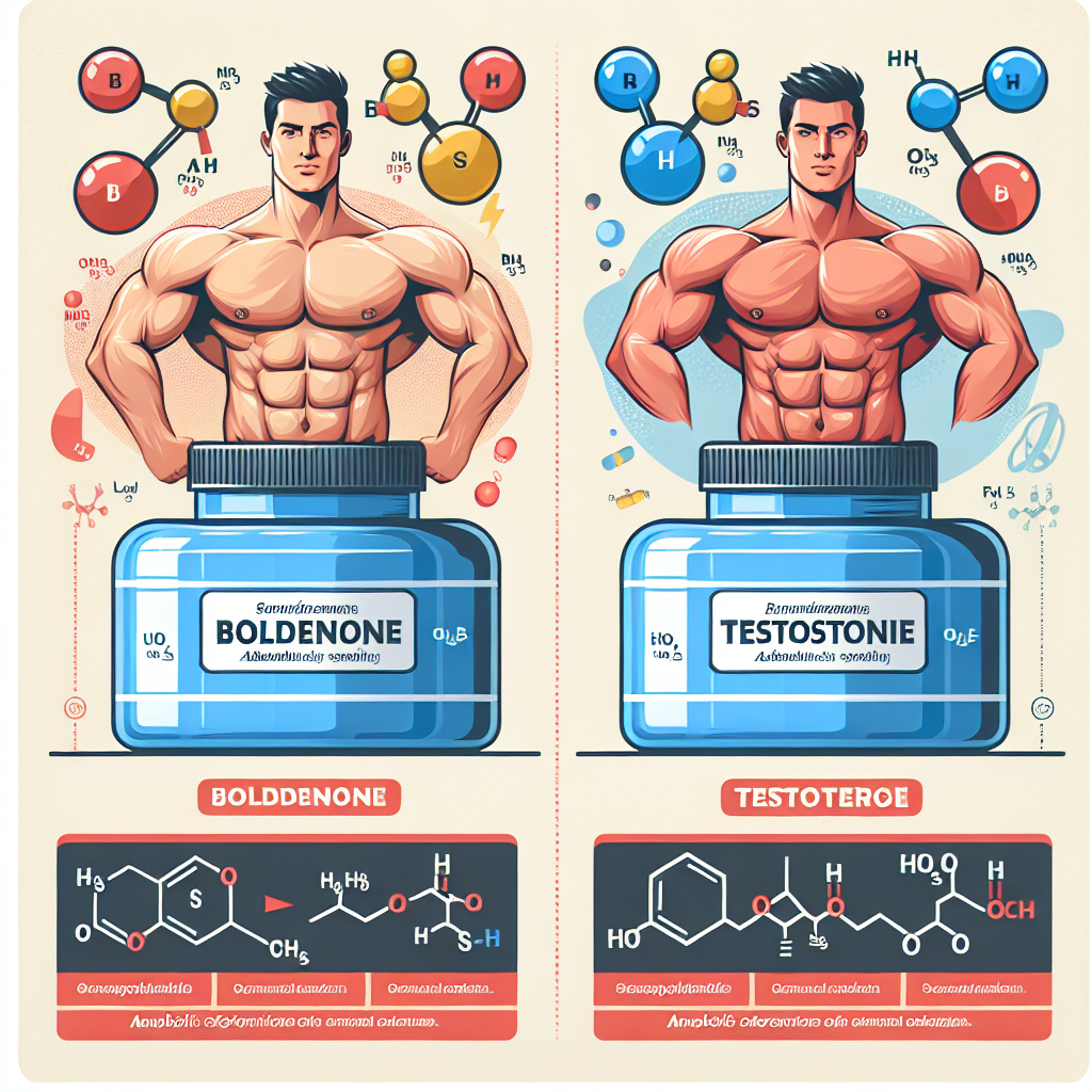 Boldenone e testosterone: confronto tra due steroidi anabolizzanti
