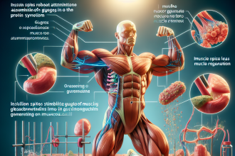 Gli effetti dell'insulina sulla sintesi proteica e la rigenerazione muscolare post-allenamento