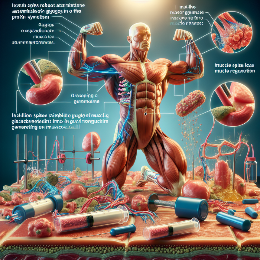 Gli effetti dell'insulina sulla sintesi proteica e la rigenerazione muscolare post-allenamento