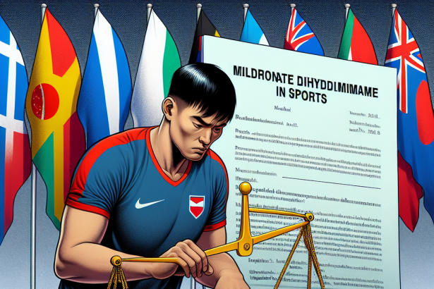 La regolamentazione dell'uso del Mildronate Dihydricume nel mondo dello sport