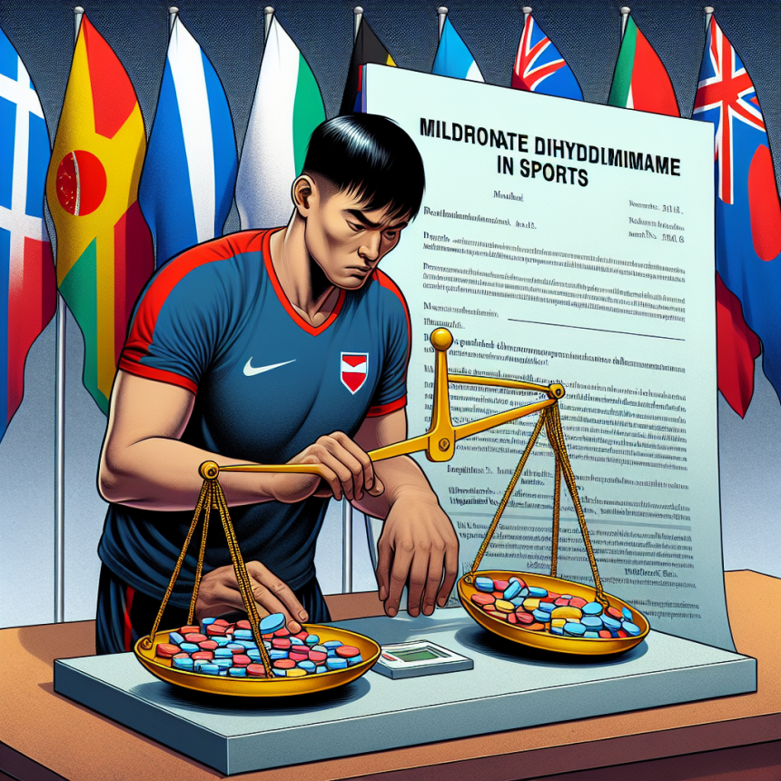La regolamentazione dell'uso del Mildronate Dihydricume nel mondo dello sport