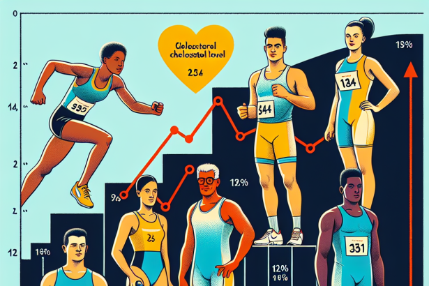 Relazione tra livello di colesterolo e resistenza fisica negli sportivi