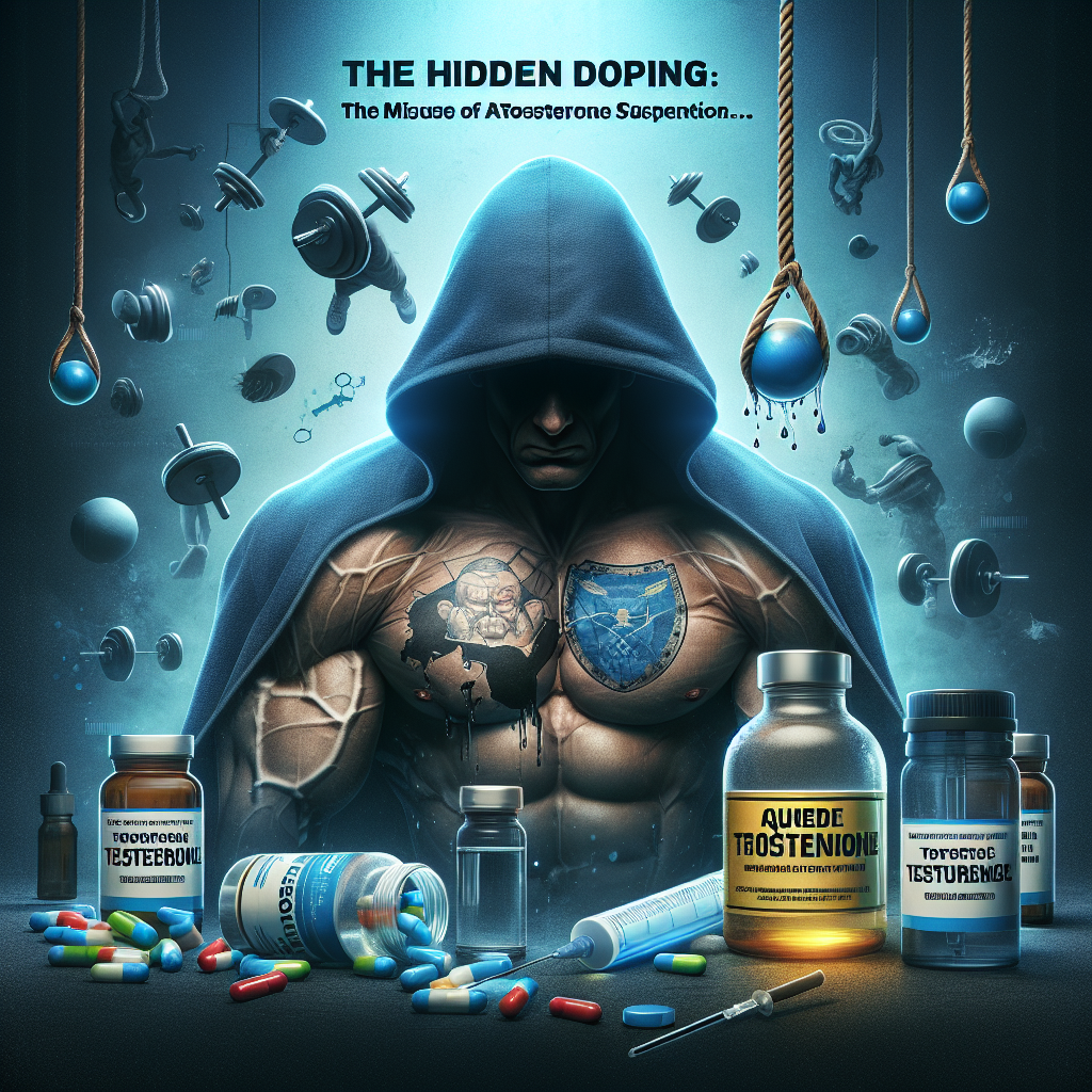 Il doping nascosto: l'abuso di sospensione acquosa di testosterone
