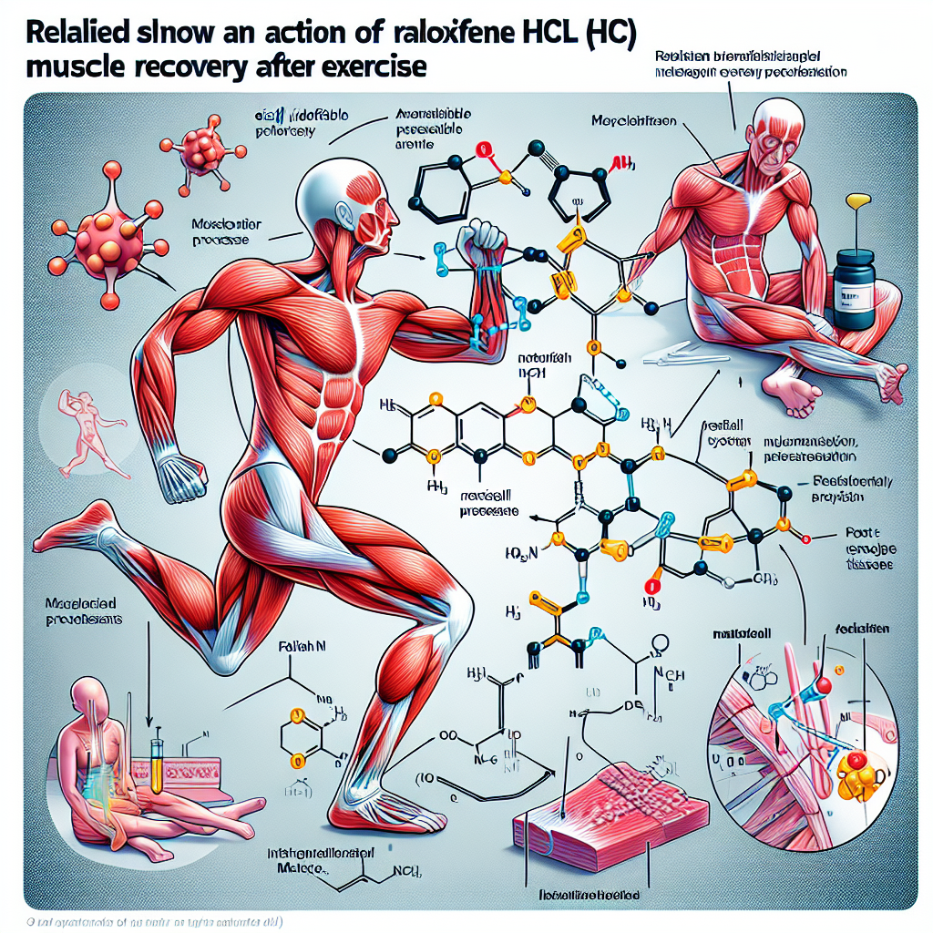 Raloxifene HCL e la sua azione sul recupero muscolare dopo l'allenamento