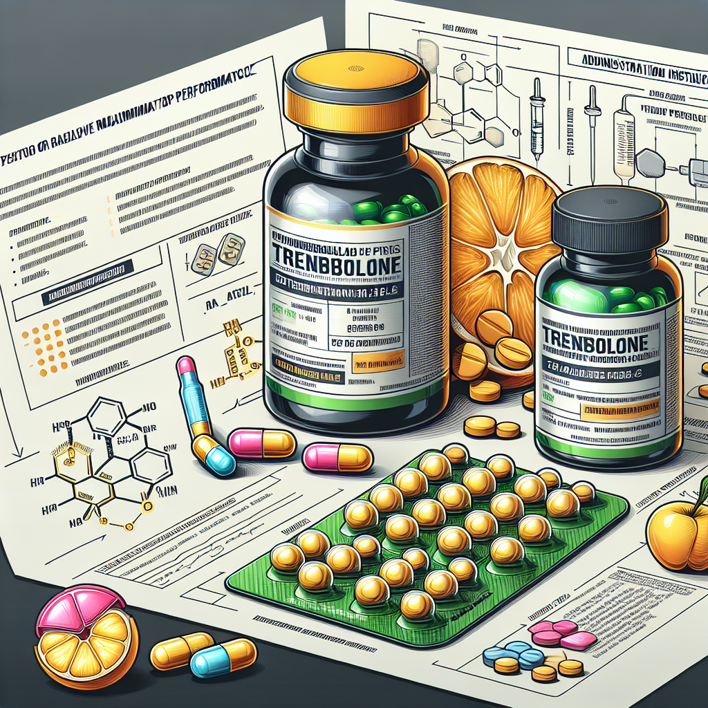 Trenbolone compresse: dosaggio e modalità d'assunzione per massimizzare le performance