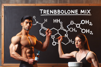Trenbolone mix e testosterone: una combinazione vincente per gli atleti